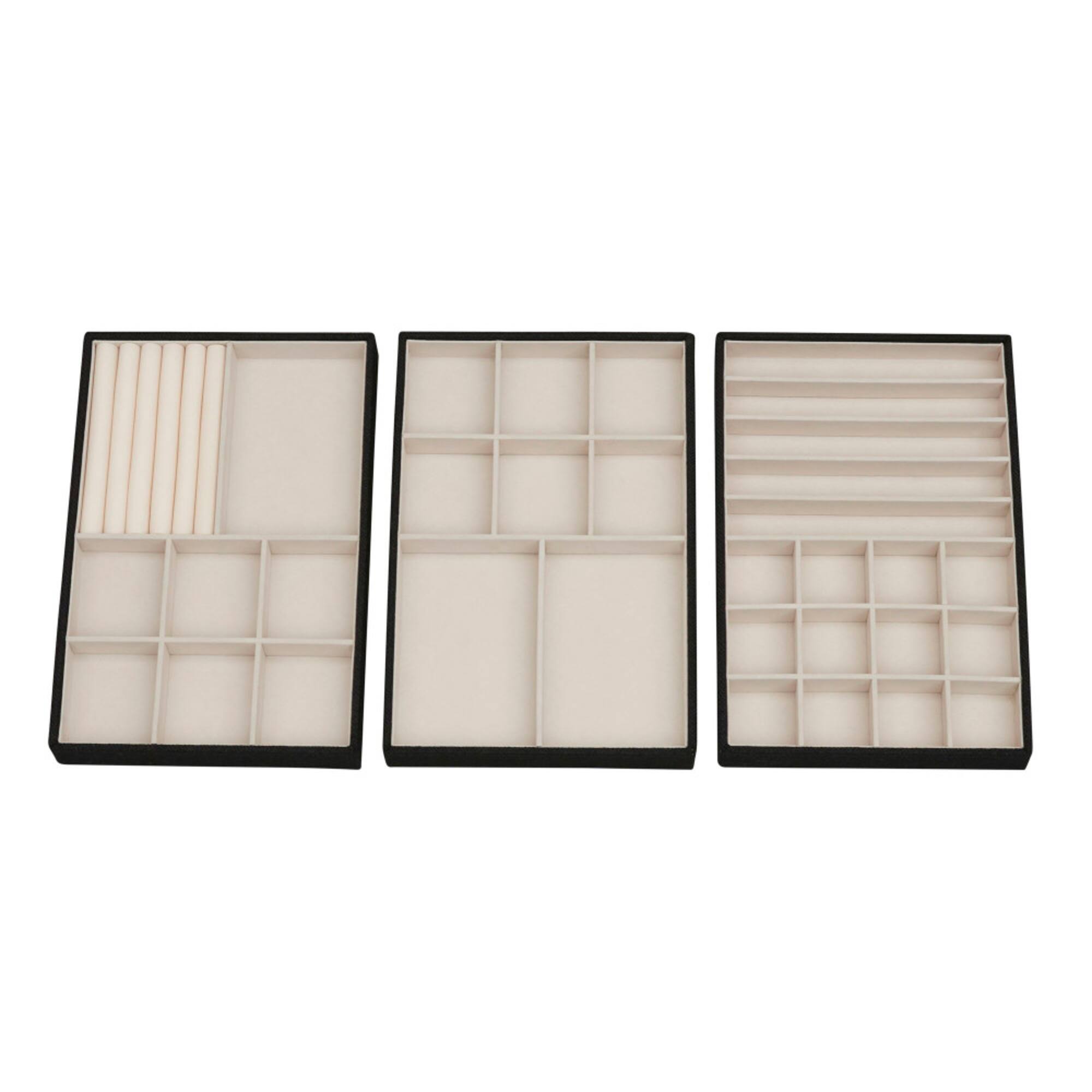 Household Essentials 3-Tier Jewelry Tray